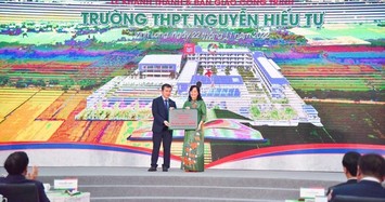 Trungnam Group khánh thành và bàn giao ngôi trường 162 tỷ đồng tại Vĩnh Long