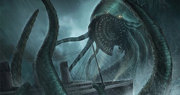 Quái vật biển khổng lồ Kraken nuốt trọn tàu thuyền trong nháy mắt 