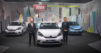 Cận cảnh Honda Jazz 2021 giá hơn 1,6 tỷ đồng tại Singapore 