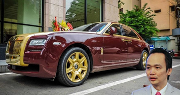 Giá khởi điểm Rolls-Royce Ghost mạ vàng siêu sang độc nhất Việt Nam chỉ còn khoảng 9 tỷ 