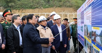 Thủ tướng kiểm tra các dự án cao tốc Bắc - Nam
