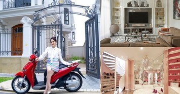 Cận cảnh biệt thự triệu đô của Hoa hậu chuyển giới quốc tế Hương Giang 