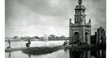 Tháp Hòa Phong ở Hà Nội một thế kỷ trước trông như nào?