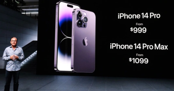 Video: 4 mẫu iPhone 14 giá cao nhất 37,70 triệu đồng