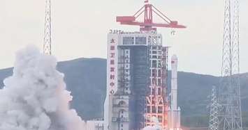 Xem vệ tinh viễn thám của Trung Quốc được phóng lên quỹ đạo