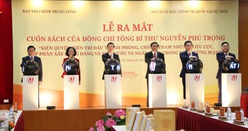 Ra mắt sách của Tổng Bí thư Nguyễn Phú Trọng về phòng, chống tham nhũng, tiêu cực