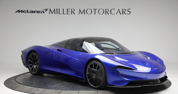 Siêu xe McLaren Speedtail thứ 97 lăn bánh giá trăm tỷ đồng
