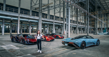 Nữ đại gia Singapore sở hữu dàn xe khủng McLaren 