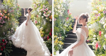 Chi tiết 3 váy cưới nửa tỷ của vợ streamer giàu nhất Việt Nam