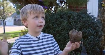 Cậu bé vô tình tìm thấy hoá thạch quái thú 11.000 năm tuổi