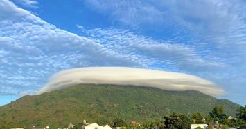 Mây đĩa bay tiếp tục xuất hiện ở núi Chứa Chan - Đồng Nai