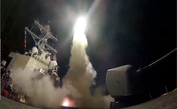 Những lần Mỹ không kích Syria bằng loạt tên lửa 