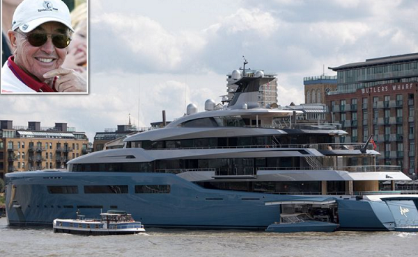 Cận cảnh siêu du thuyền hàng nghìn tỷ của chủ tịch CLB Tottenham vừa đến Cần Thơ