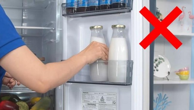 Lưu ý 5 thực phẩm không nên để ở cánh cửa tủ lạnh