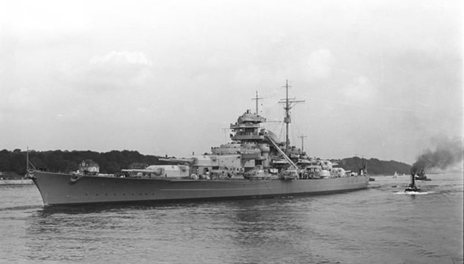 Giải mã “quái vật” tàu chiến khiến phát xít Đức tự hào