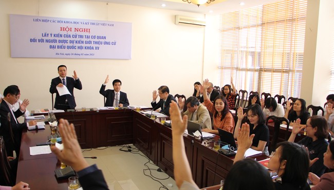Chủ tịch VUSTA Phan Xuân Dũng được giới thiệu ứng cử Đại biểu Quốc hội khoá XV, nhiệm kỳ 2021-2026