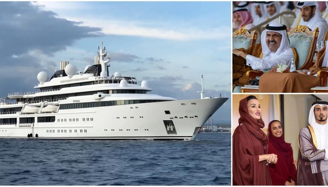 Cận cảnh siêu du thuyền Katara của Hoàng gia Qatar 
