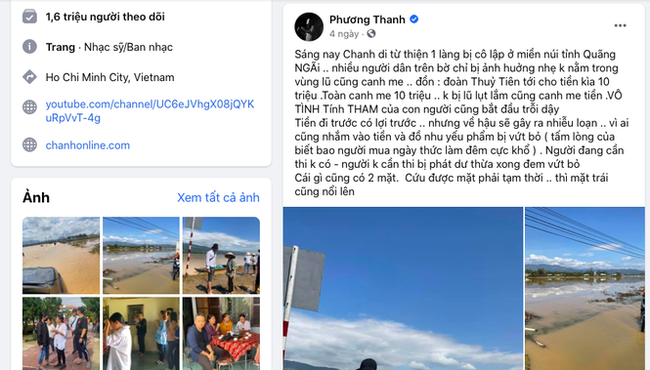 Sở TT&TT TP.HCM làm việc với Phương Thanh sau phát ngôn về từ thiện ở Quảng Ngãi