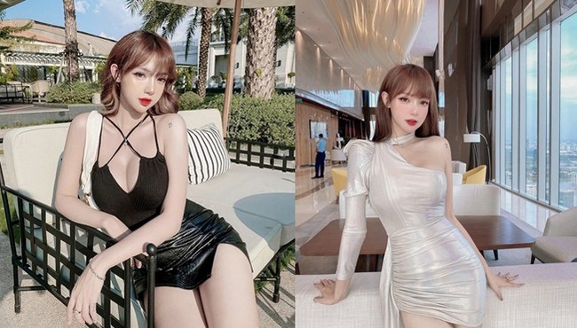 Hot girl chuyển giới Mym Trần có gu thời trang táo bạo