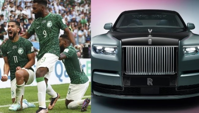 Thái tử Ả rập giàu cỡ nào khi tậu Rolls Royce tặng các cầu thủ?