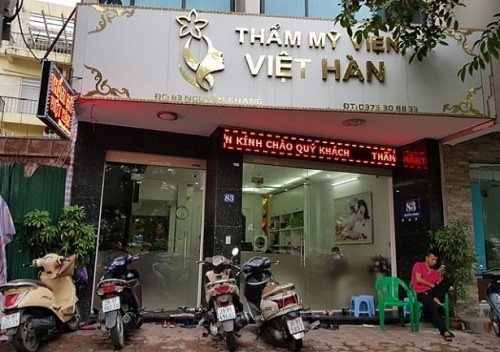 Nhung lan dinh phot cua tham my vien Viet Han