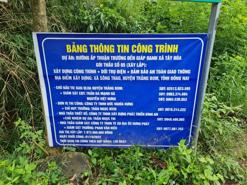 Trang Bom (Dong Nai): Cty Hung Phi va Cty Dai Dai Hung la nhung “ong trum” du thau dau tu cong?-Hinh-9