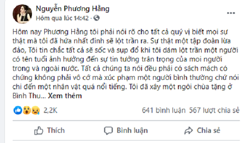 Vu dai gia Dung 'lo voi' to ong Vo Hoang Yen an chan tien tu thien: Be boi bat nguon tu dau?