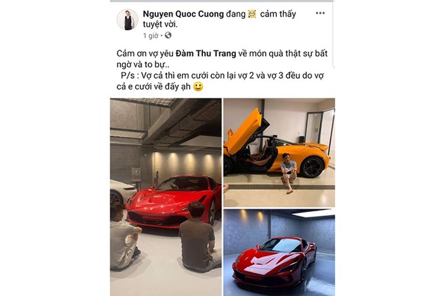 Dam Thu Trang tang sieu xe Ferrari F8 Tributo hon 30 ty cho Cuong Do la-Hinh-3